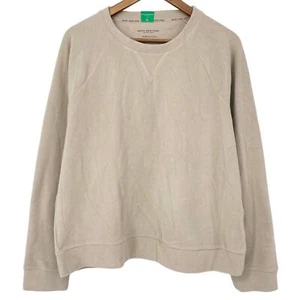 MARC NEW YORK NWT Cozy Soft Ribbed Knit Pullover Sweater Cream Size XL Crew Neck - Picture 1 of 5