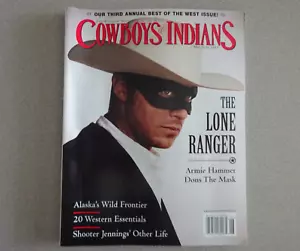 Cowboys & Indians Magazin Mai/Juni 2013 The Lone Ranger Armie Hammer, nicht gelesen - Bild 1 von 2
