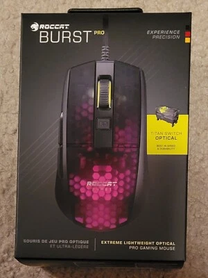 ROCCAT Burst Pro Lightweight Optical Gaming Mouse Black ROC-11-747 - Image 1 of 4