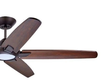Luminance 72" Span Dorian Eco Ceiling Fan Blades Coffee B515CO72  5-piece - Image 1 of 2