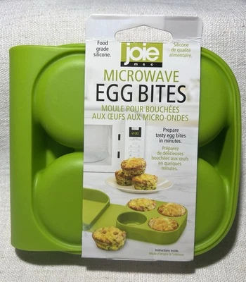 Joie Microwave Egg Bites Maker Food Grade Silicone, 4 Bites in Minutes - Image 1 of 2