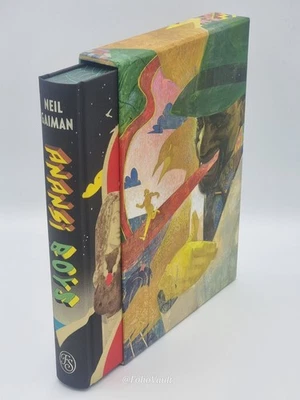 Anansi Boys - Neil Gaiman - Folio Society - 2019 1st edition - Fantasy - VGC - Image 1 of 4