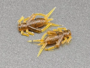 (32) Señuelo de plástico suave Mighty Cricket "Nat Brown" Panfish Jig Crawfish de 0,875" - Imagen 1 de 1