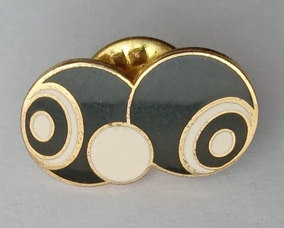 Bowls Bowling Balls Sports Enamel Lapel Pin Badge.    PB5-895 - Image 1 of 3