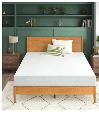 Nuevo colchón de espuma viscoelástica Zinus Twin de 8 pulgadas de té verde en una caja Foto 1 de 4