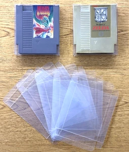 5 Protezioni Cartuccia per Nintendo NES Carrello Gioco Trasparente Vetrina NUOVE - Foto 1 di 3
