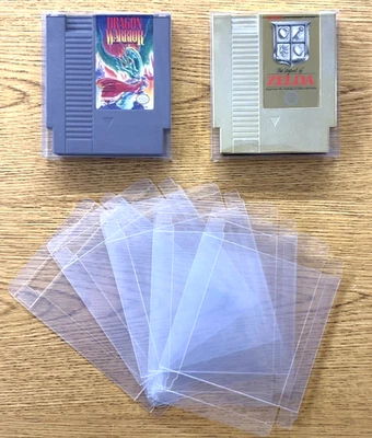 5 Cartuchos Protectores para Nintendo NES Carrito Juego Vitrina Transparente NUEVO Foto 1 de 3