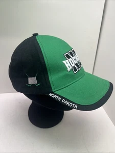 North Dakota Hockey Cap Mütze verstellbarer Riemen schwarz & grün - Bild 1 von 13