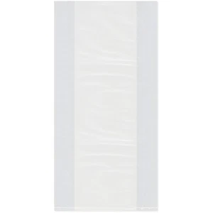 Plymor 10" x 4" x 20", 1 Mil Gusseted Plastic Bags - Picture 1 of 5