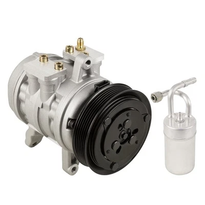 AC Compressor w/ A/C Drier For Ford Mustang & Mercury Capri Marquis 1984 - Image 1 of 3