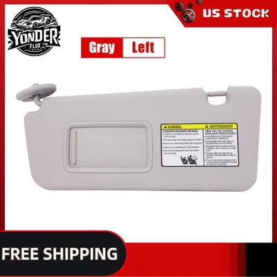 NEW SUN VISOR LH LEFT DRIVER SIDE GRAY W/Mirror For TOYOTA RAV4 2004-2005 Foto 1 de 4