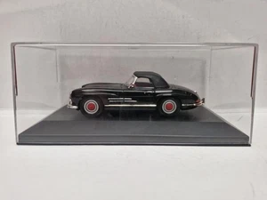 Corgi 03501 MERCEDES 300 SL Roadster soft top black 1:43 MIB in replacement cabi - Bild 1 von 15