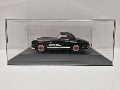 Corgi 03501 MERCEDES 300 SL Roadster soft top black 1:43 MIB in replacement cabi - Bild 1 von 4