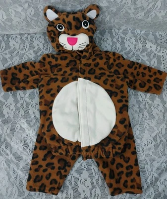 Disfraz Bebé Halloween Antiguo Azul Marino 0 6 Meses Leopardo Guepardo Infantil Con Capucha 2 Piezas Foto 1 de 4