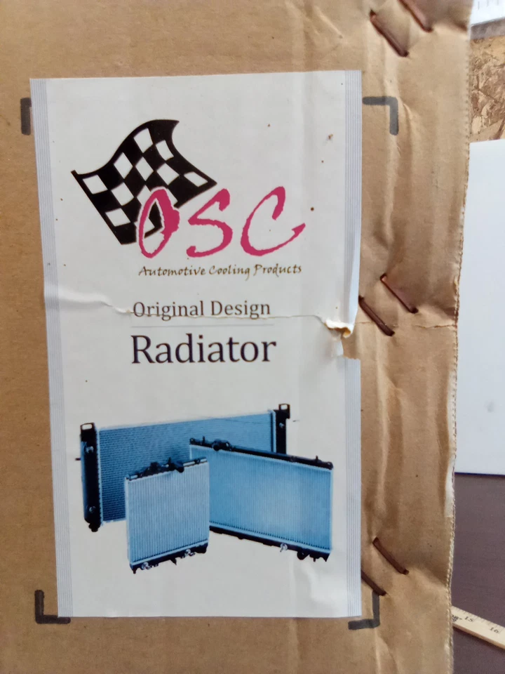 OSC Automotive Cooling Products Original Design Radiator 2491 Free Shipping - Image 1 of 4