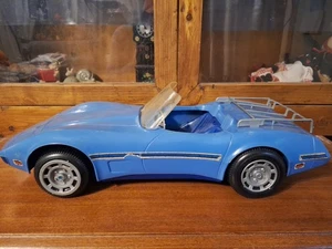 Coche muñeca Barbie Ken 1979 dos tonos azul Corvette Mattel Inc raro vintage - Imagen 1 de 7