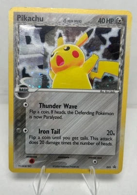 Pokemon Pikachu TCG Delta Species 035 Promo Holo Black Star 2006 - Image 1 of 2