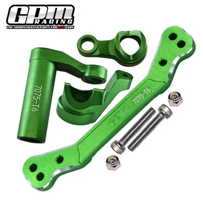 GPM Alloy 7075 Steering Assembly+Steering Plate TRAXXAS 1/8 Sledge 9545 9546 - Image 1 of 4