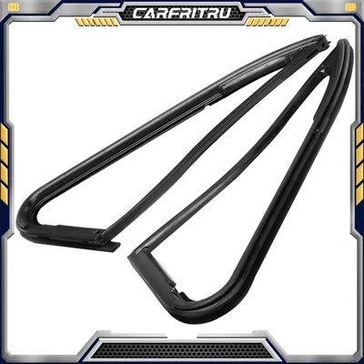 Front Vent Glass Window Weatherstrip Seals for GMC C1500 K1500 V2500 Suburban Foto 1 de 4