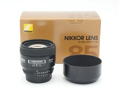 Nikon AF Nikkor 85mm 1.8 D Nikon-Fachhändler, Topzustand #43486** - Bild 1 von 4