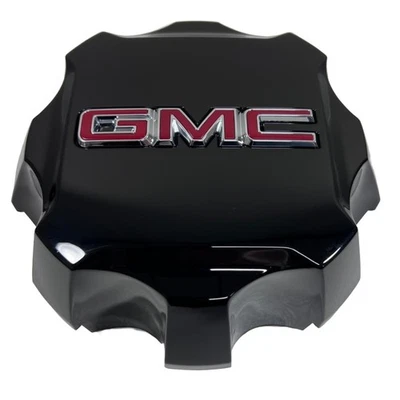 ✅ ONE 2020-2024 GMC SIERRA 2500 / 3500 AT4 84627947 ALLOY WHEEL BLACK CENTER CAP - Image 1 of 4