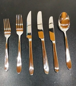 Arthur Price English Stainless Steel Cutlery Set 6 Piece - Picture 1 of 3