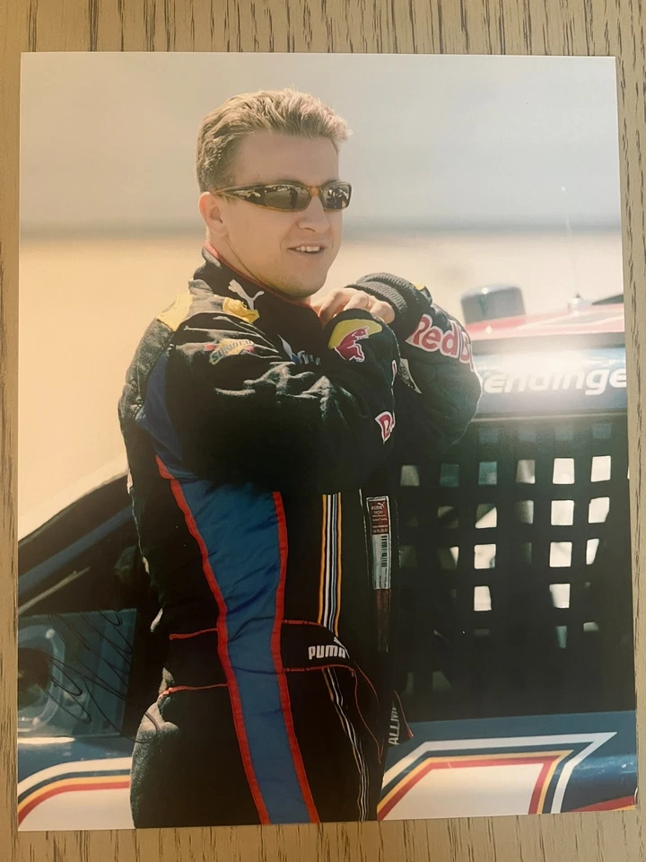 AJ Allmendinger Autographed 8x10 - Image 1 of 1