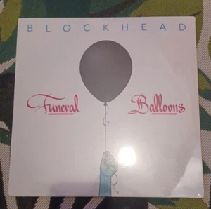 Blockhead Funeral Balloons Double Vinyl New In Plastic Slight Damage See Photos - Bild 1 von 3
