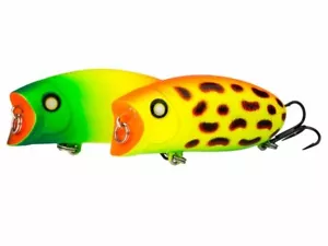 Akara Criceto 60 F 6cm 10g Galleggiante Acustica Superficie Pesca Esca COLORI - Foto 1 di 5