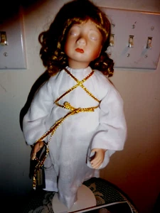 MUÑECA DE PORCELANA ASHTON DRAKE/JULIE GOOD-KRUGER "EL ÁNGEL BENDITO" CON CERTIFICADO DE AUTENTICIDAD - Imagen 1 de 7