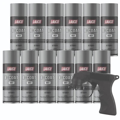 Lata en aerosol E-Coat gris 11 OZ Foto 1 de 2