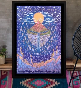 Poster Father John Misty in Port Chester, NY on Apr 21, 2023 Tour Poster, gift - Picture 1 of 8