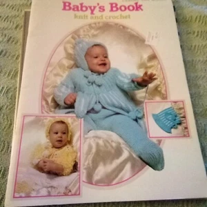 Leisure Arts Baby Book Knit And Crochet Leaflet 144 - Picture 1 of 3