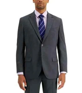 Nautica Men's Modern-Fit Bi-Stretch Charcoal Charbon Suit Jacket 44S, RRP $395 - Picture 1 of 3