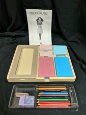 30 plate vtg Tomy Fashion Plates coloring barbie doll outfit design stencil rub 