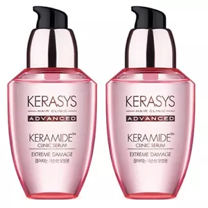 Suero capilar KERASYS KERAMIDE Extreme Damage 70 ml (2,36 oz) x 2 piezas extremadamente dañado - Imagen 1 de 10