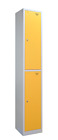 Industrial-Grade 2-Door Locker - Security, Ventilation, Customisable Colours