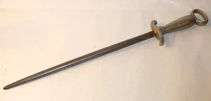 F.DICK POLIERSTAHL Wetzstahl Ernst Simon OSTERN 1934 Schlachterinnung MELDORF - Bild 1 von 10