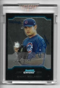 2006 Bowman Originals Ricky Nolasco Buyback Autografo #234 Auto con custodia /148 - Foto 1 di 2