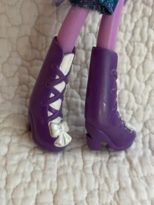 My Little Pony Equestria Niñas Crepúsculo Brillo Púrpura Tacón Botas Zapatos - Imagen 1 de 2