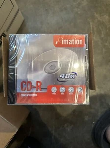 IMATION CD-R 1X-12X COMPATIBLE, 12X 80 MIN 10 Pack | New - Picture 1 of 3