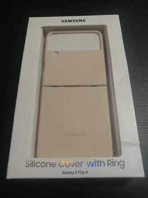 Funda Silicona Samsung Galaxy Z Flip4 con Anillo NUEVA Oficial Samsung - ¡Envío Rápido! Foto 1 de 4