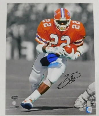 Foto firmada por Emmitt Smith de los Florida Gators 16x20 Beckett certificado de autenticidad Dallas Cowboys  Foto 1 de 3
