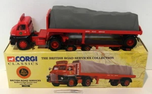 Corgi 1/50 Scale 19901 - Bedford S Type Tractor Unit With Flat Trailer BRS - Picture 1 of 2