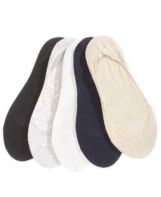 Женские носки Lauren Ralph Lauren упаковка 5 шт. плоская вязка подкладка - Изображение 1 из 4