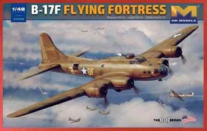 Hong Kong Models 1:48 B-17F Early Flying Fortress Model Kit #01F002~NEW in BOX - Picture 1 of 2
