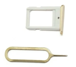 OEM SIM Card Tray+Pin for Samsung Galaxy S6 Edge G925 All US Carriers "GOLD" ~US - Picture 1 of 4