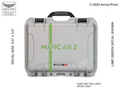 DJI Mavic Air 2 Drone Case Decal  for Nanuk Pelican GoProfessional GPC & More  - Image 1 of 3