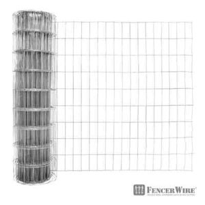 5x50ft 14-Gauge Welded Wire Fence 2x4in Mesh Heavy Duty Outdoor Garden NEW - Picture 1 of 11