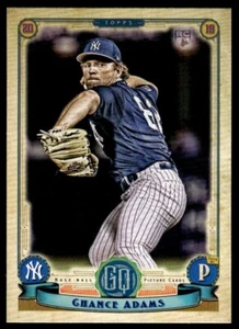 2019 TOPPS GYPSY QUEEN ROOKIE Chance Adams New York Yankees #141 R26 - Picture 1 of 2